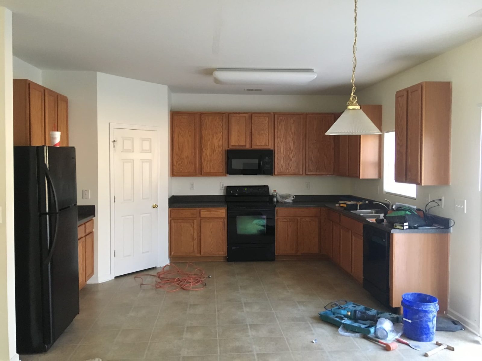 Builder-grade to bright before